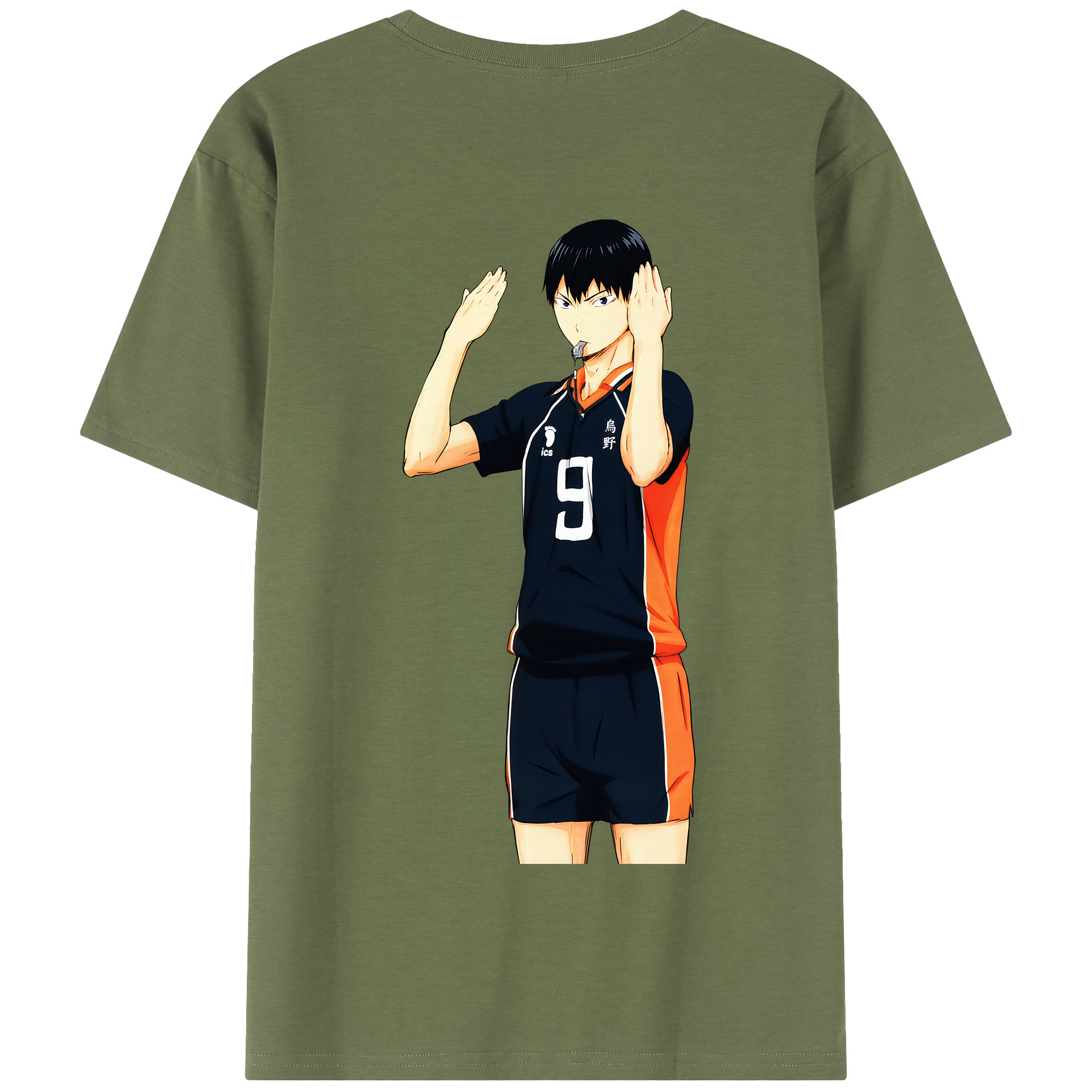 （画像用） ハイキュー!! Haikyu!! 綿100％半袖Tシャツ（背面プリント）